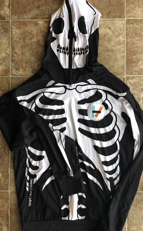 twenty one pilots sunglasses|twenty one pilots skeleton hoodie.